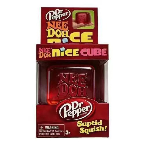 Dr Pepper x NeeDoh Nice Cube S - Crystal Growing Kit review and price