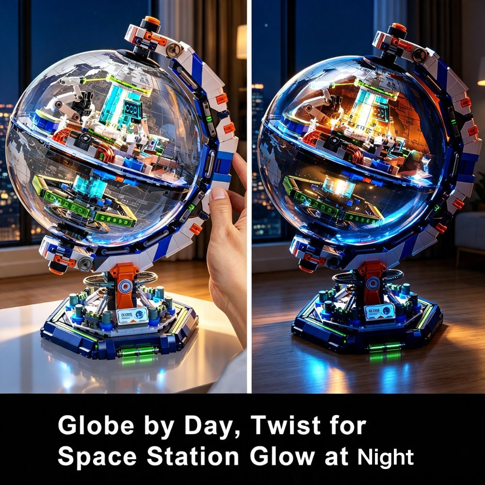 KAVOWORLD 1793pcs Space Statio - Hobby Science Lab review and price