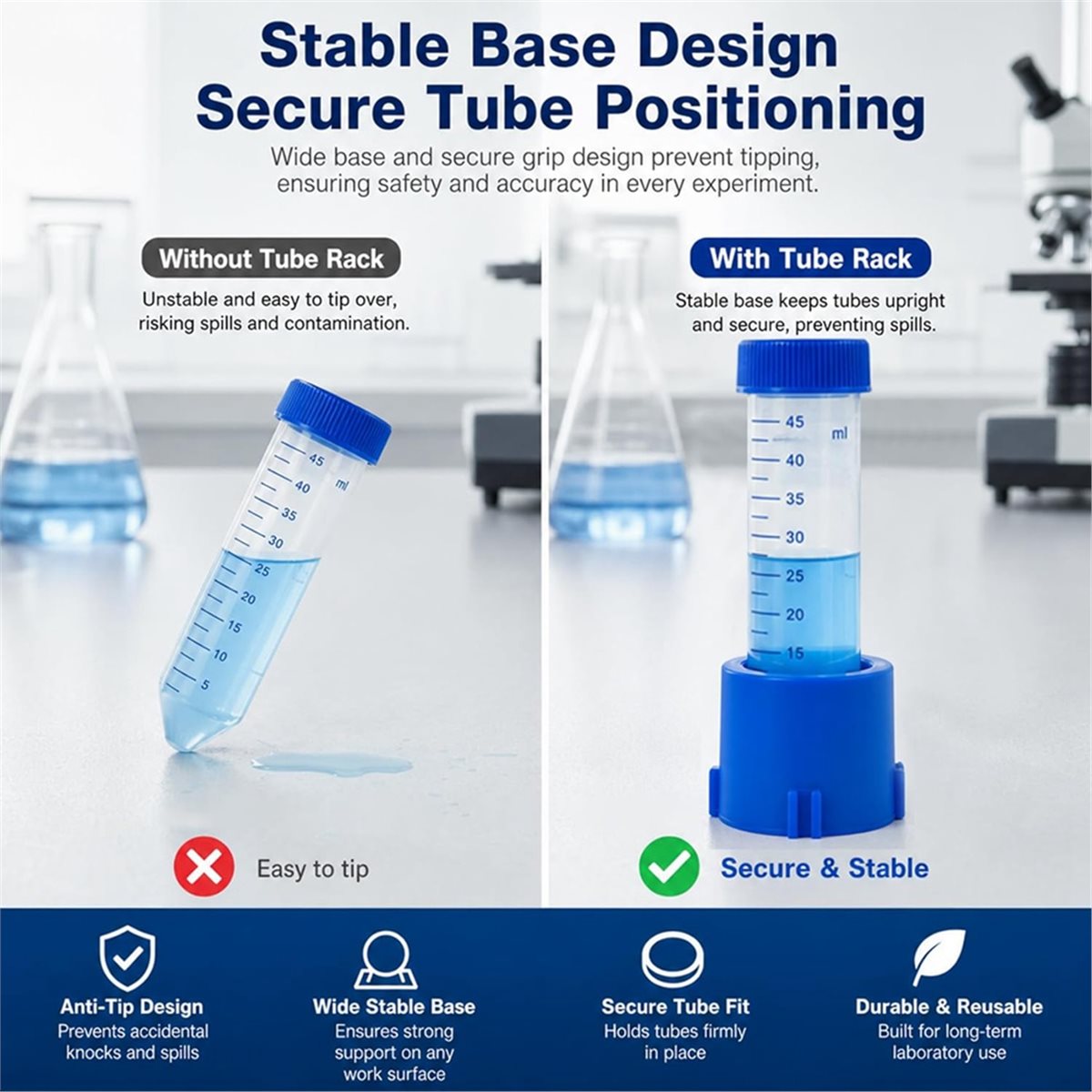 A1381K Centrifuge Tube Rack, P - Hobby Science Lab review and price